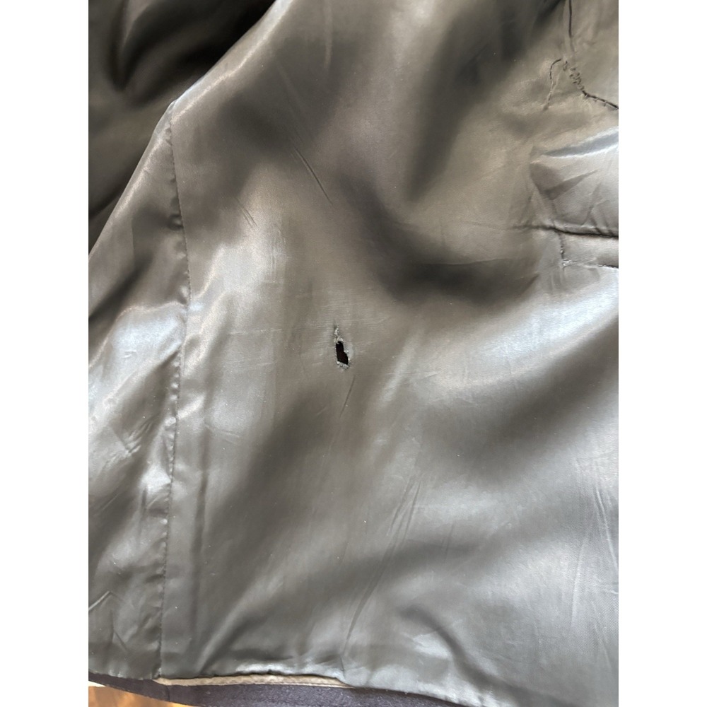 US Navy Military Wool Pea Coat Mens 30 Blue Naval Pembroke Button Issued - Picture 8 of 12